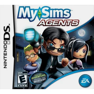 MySims - Agents (USA) (En,Fr,Es) box cover front